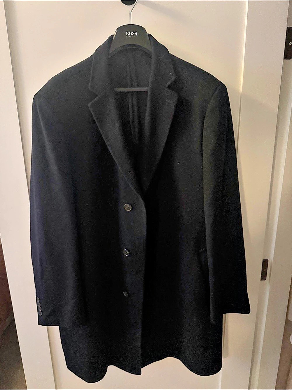 Black Wool Pea Coat